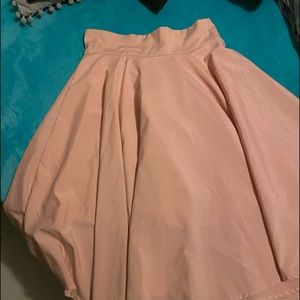 Beautiful pink skirt - high waisted